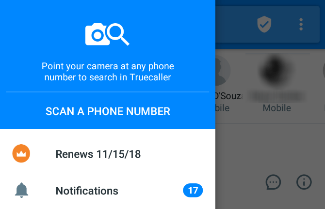 تروکالر ورژن قدیمی (Truecaller)