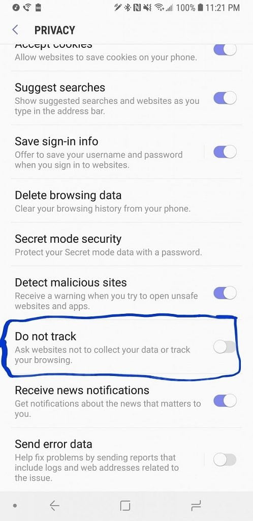 Samsung Web Browser / مرورگر اینترنت سامسونگ