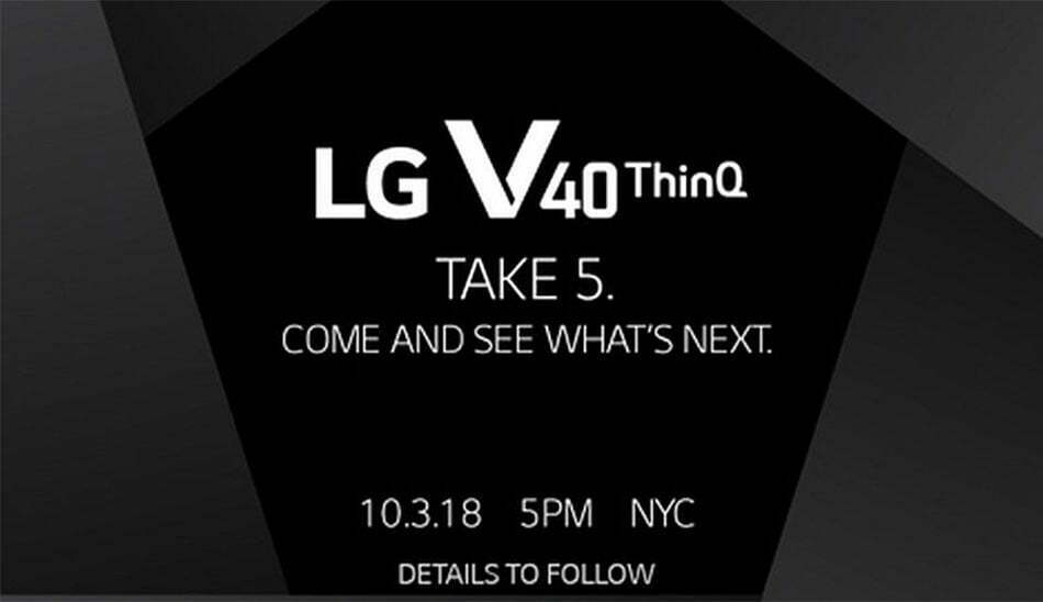 ال جی V40 تین کیو / LG V40 ThinQ