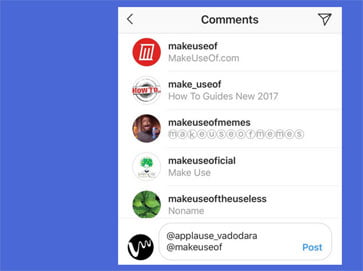 Instagram-Mentions/اینستاگرام منشن