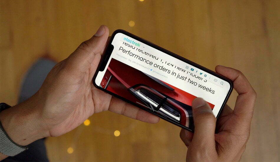 نمایشگر آیفون 10 اس