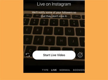Instagram-Live/اینستاگرام لایو