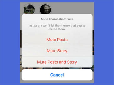 Instagram-Mute/میوت کردن اینستاگرام
