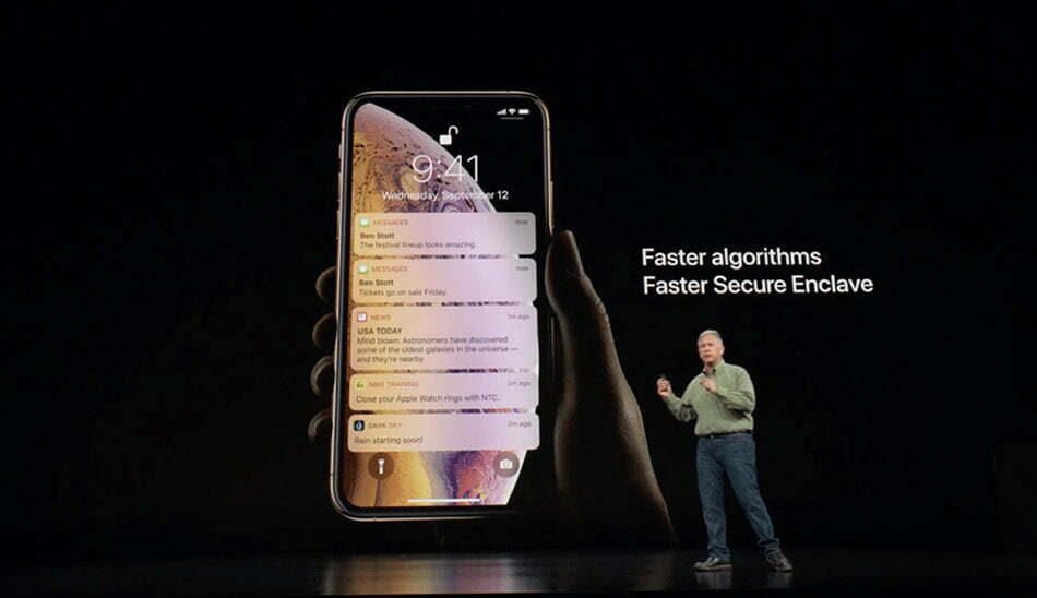 آیفون 10 اس / Face id