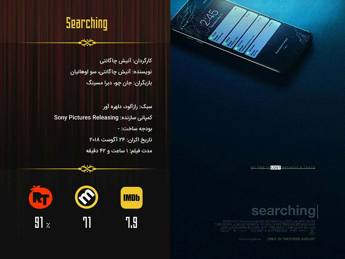 Searching / باکس آفیس