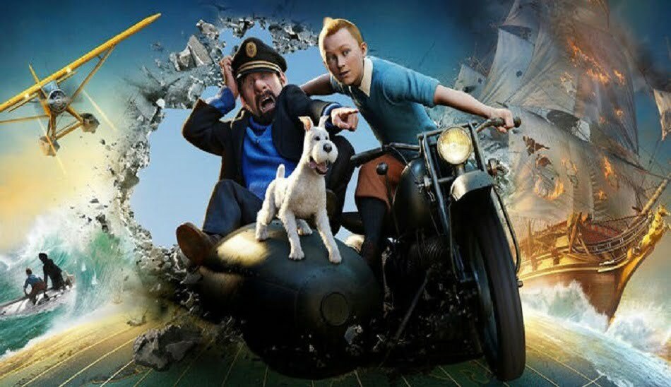 The Adventures of Tintin - بهترین فیلم های کمیک بوکی تاریخ / برترین فیلم های کمیک بوکی تاریخ