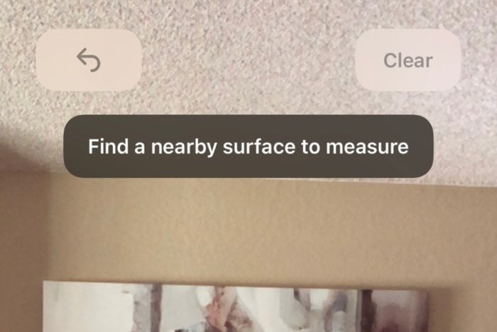 measure app / اپلیکیشن اندازه گیری آیفون