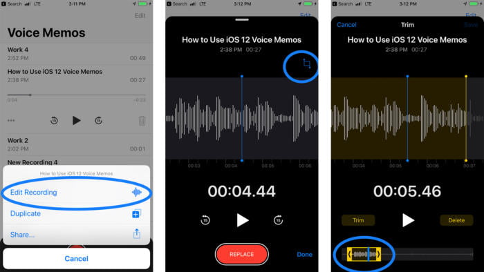 Voice Memos