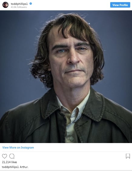 خواکین فینیکس در نقش Joker