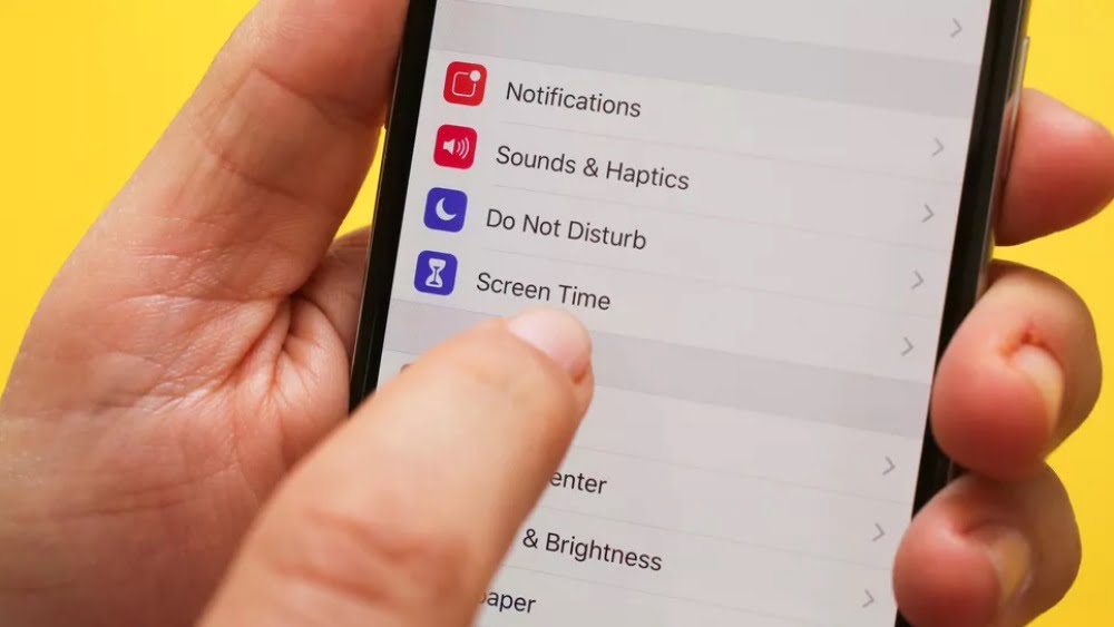 اسکرین تایم / screen time / do not disturb