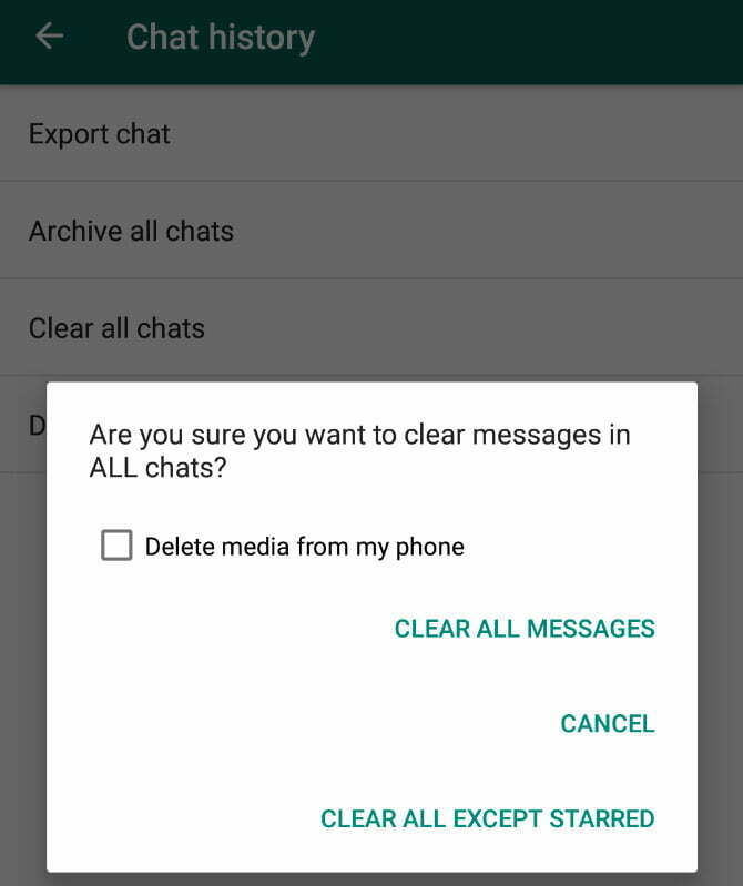 حذف چت واتساپ / whatsapp / واتساپ