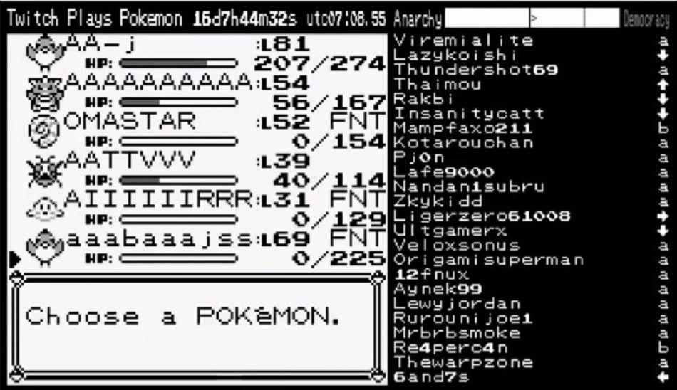 رکورد بازی / Twitch Plays Pokemon