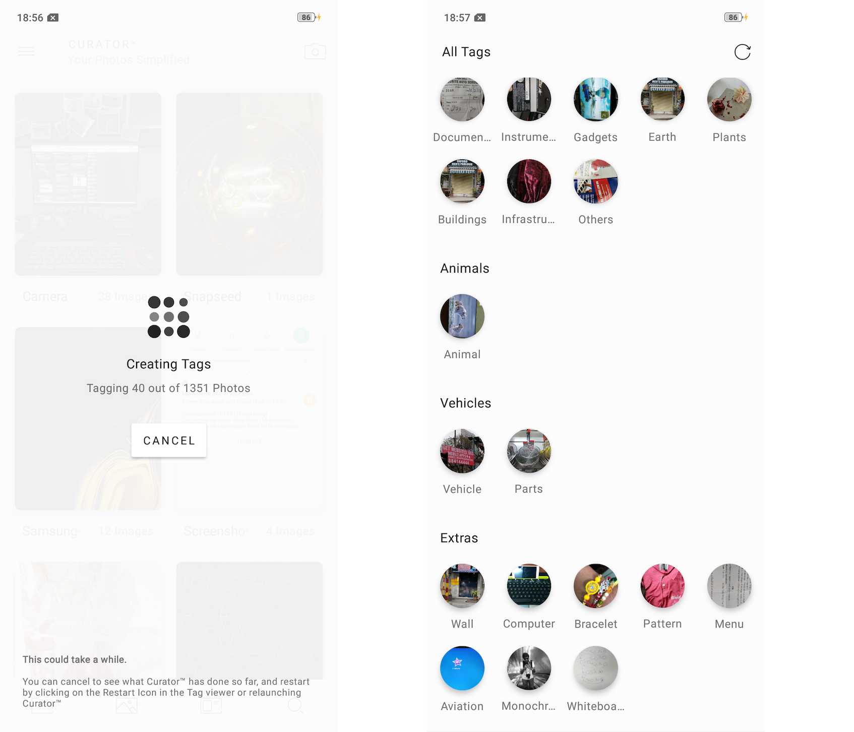 برنامه گالری Curator