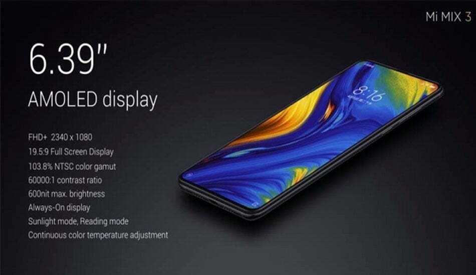 شیائومی می میکس 3/شیائومی می میکس 3/ xiaomi mi mix 3
