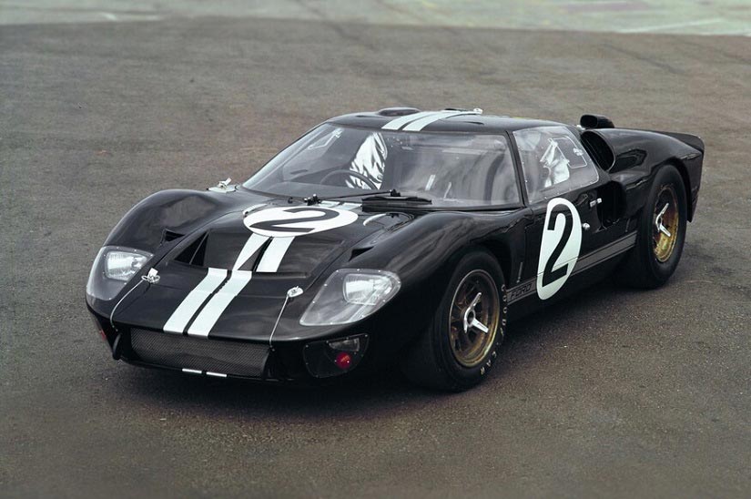 1966-Ford-GT40-Mk-II-front-three-quarter / بهترین ماشین آمریکایی قدیمی
