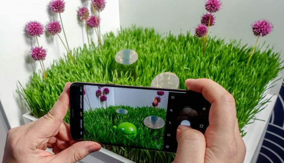 واقعیت افزوده سامسونگ گلکسی اس 9 samsung galaxy s9/ 