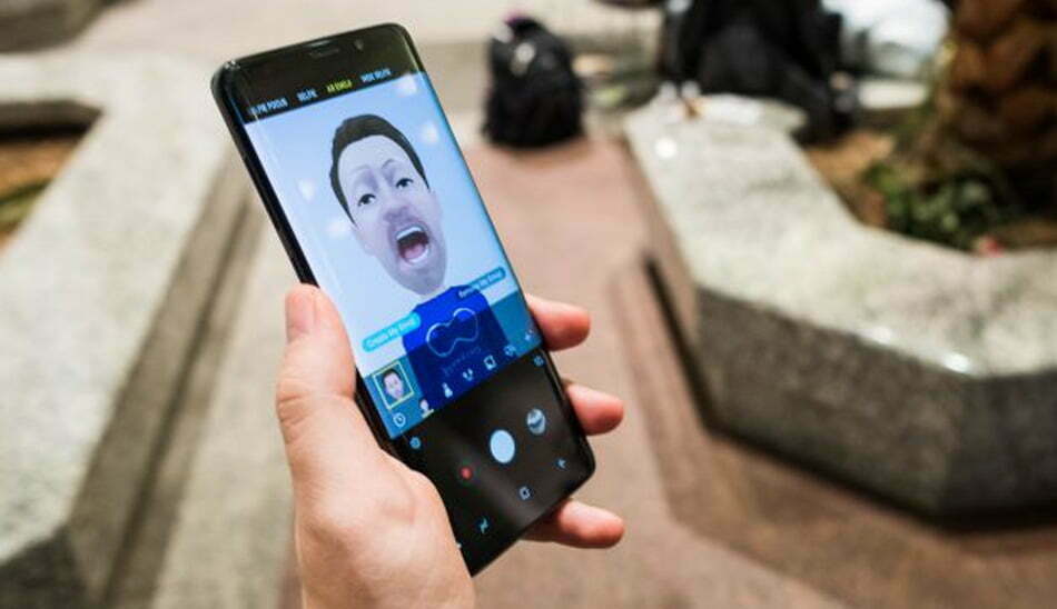 واقعیت افزوده سامسونگ گلکسی S9/ Samsung galax s9