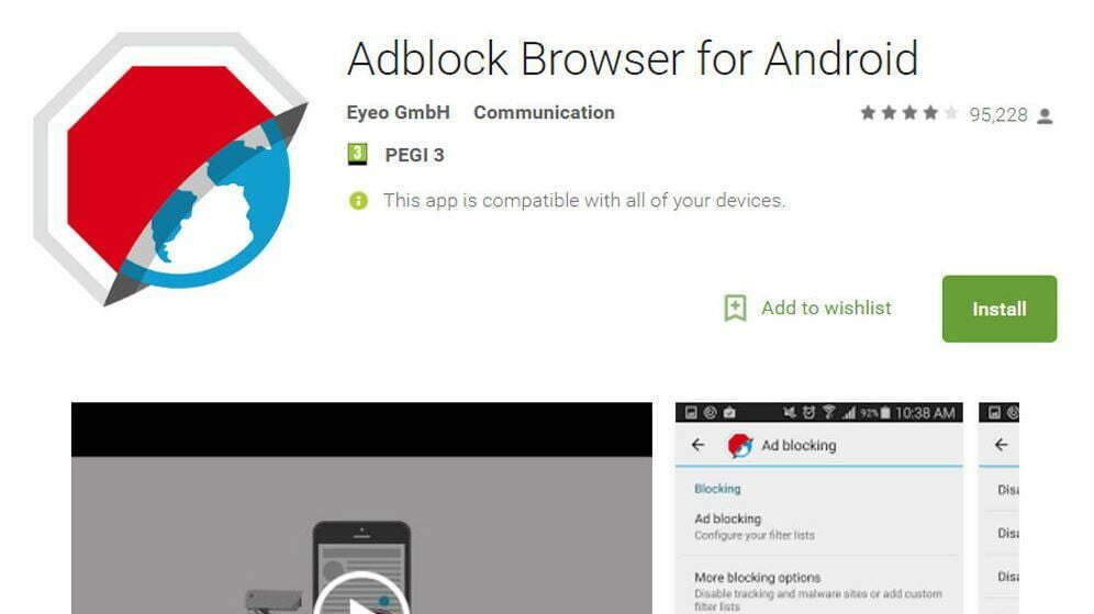 ad blocker / اد بلاکر اندروید