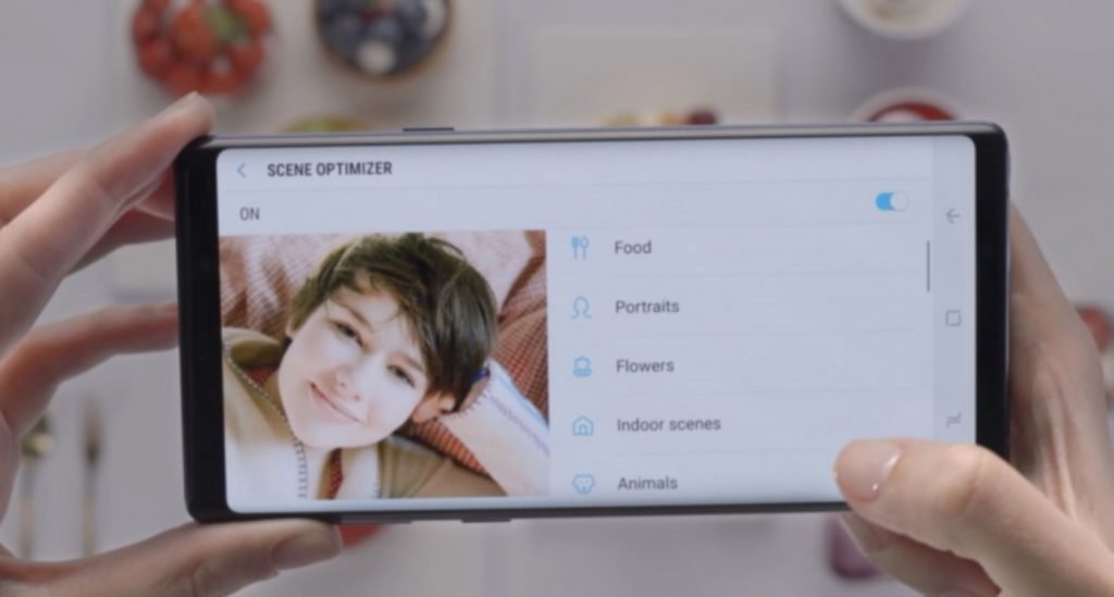 دوربین گلکسی نوت 9 / Galaxy Note 9 Scene Optimizer