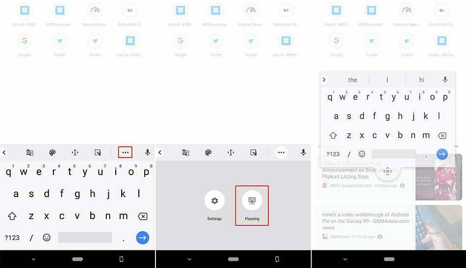 برنامه جیبورد / Gboard Application