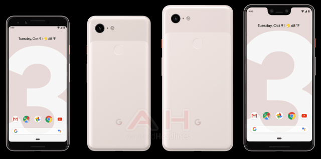 گوگل پیکسل 3 / pink google pixel 3