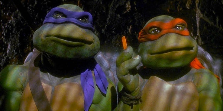 آیا لاک پشت های نینجا شیطانی است / Teenage-Mutant-Ninja-Turtles-1990