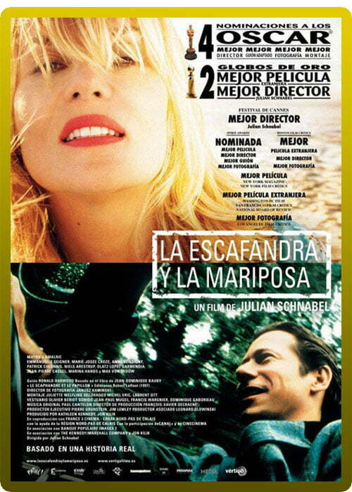 The Diving Bell and the Butterfly / مکعب غواصی و پروانه