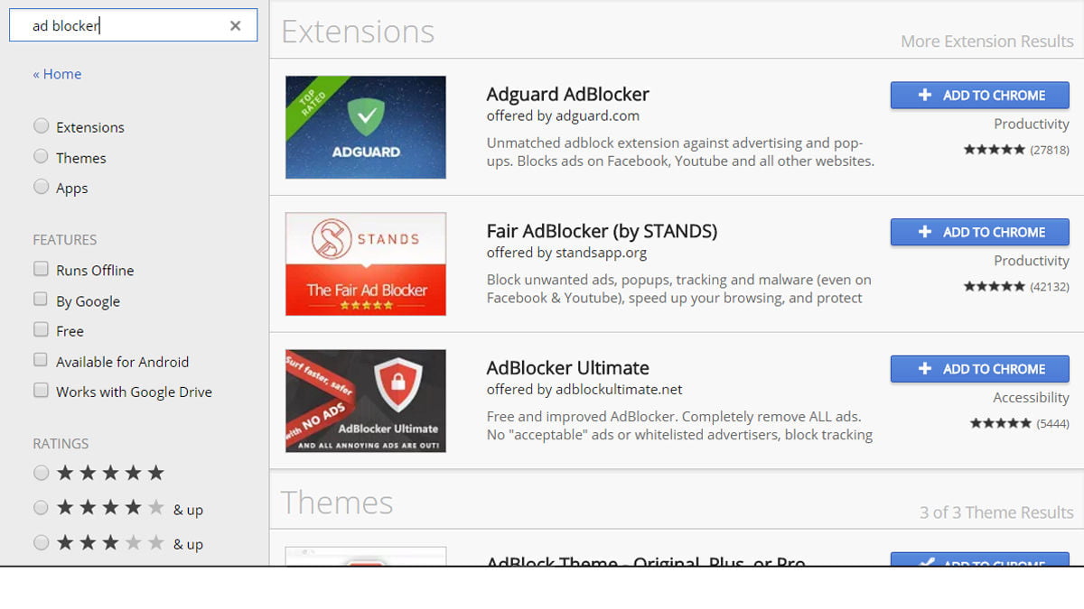 ad blocker / اد بلاکر گوگل کروم