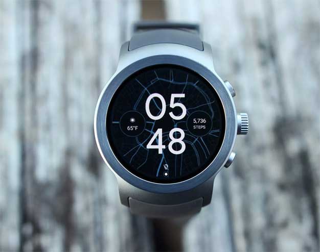 LG hybrid Wear OS smartwatch / ساعت هوشمند Watch W7 / ال جی V40 تین کیو