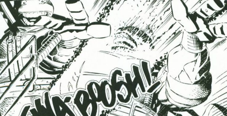 رافائل لاک پشت های نینجا / raphael-tmnt-explosion-to-face