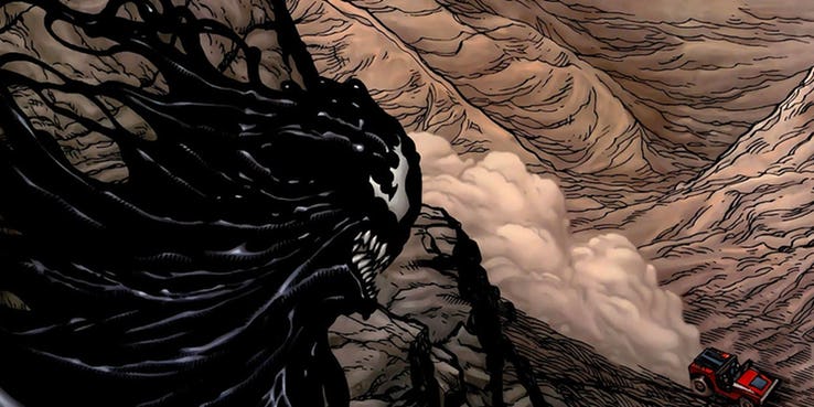 venom symbiote / عکس ونوم با کیفیت بالا / ترسناک ترین عکس ونوم