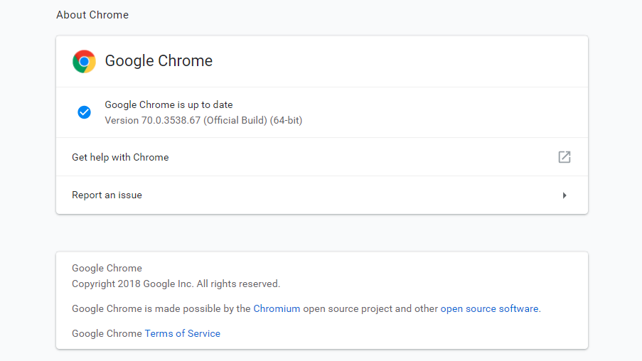 آپدیت گوگل کروم / Chrome
