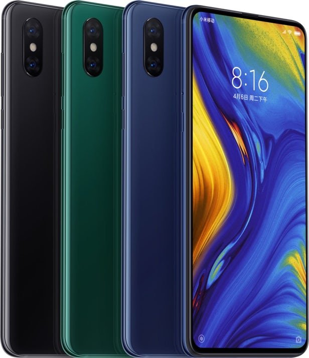 Xiaomi Mi Mix 3 sliding selfi camera