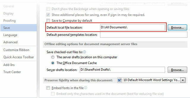 بهینه سازی تنظیمات مایکروسافت ورد / Microsoft Word Setting Optimization