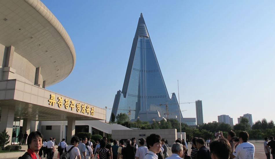 Ryugyong Hotel, Pyongyang, North Korea