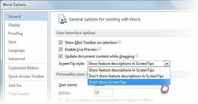 بهینه سازی تنظیمات مایکروسافت ورد / Microsoft Word Setting Optimization
