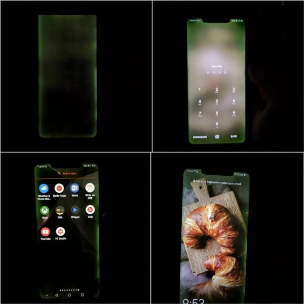 سبز شدن صفحه نمایش هوآوی میت 20 پرو / Huawei Mate 20 Pro green display