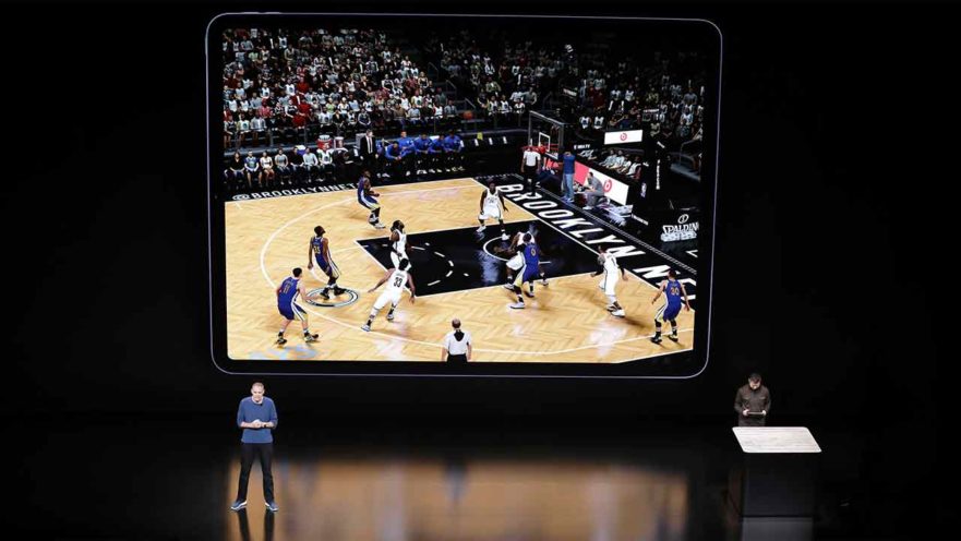 آیپد پرو / NBA Game on iPad Pro
