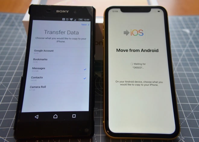 Move to IOS / برنامه نقل مکان به آی او اس