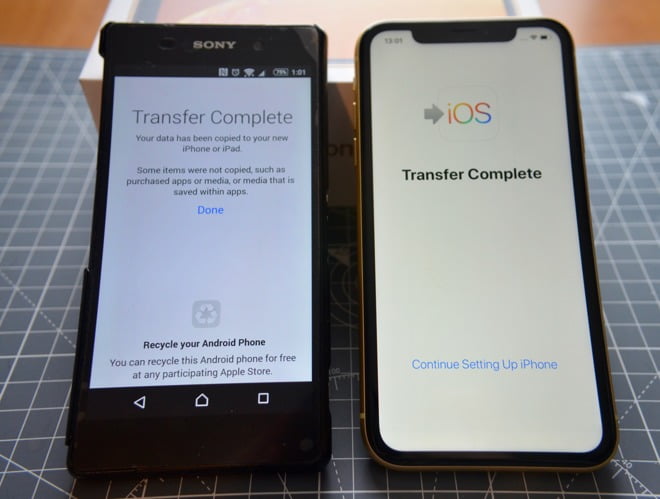 Move to IOS / برنامه نقل مکان به آی او اس