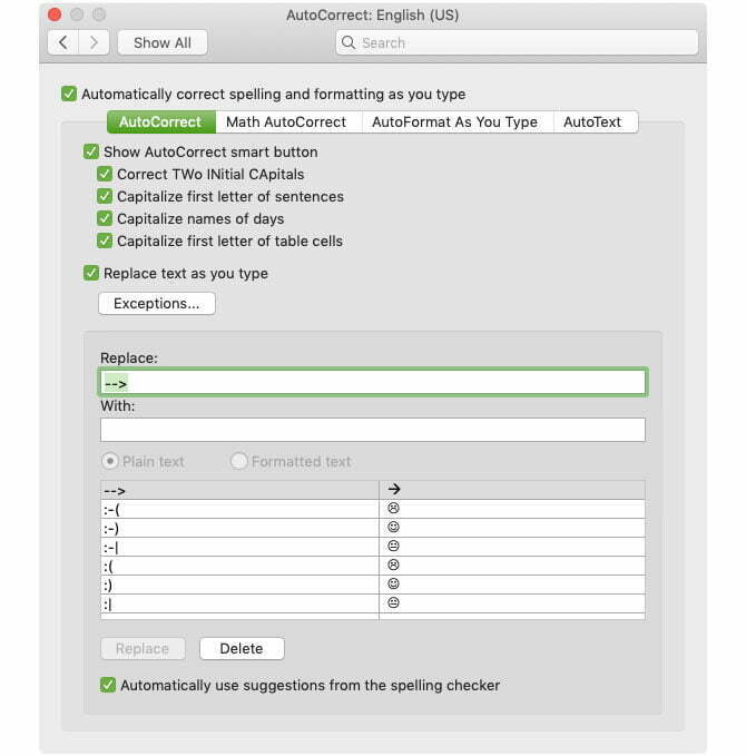 تصحیح خودکار در مایکروسافت ورد نسخه مک / AutoCorrect in MS Word for Mac