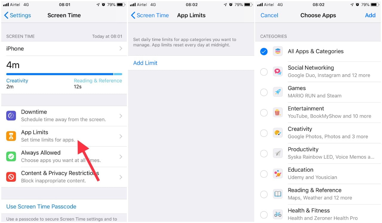 اسکرین تایم/ Screen time