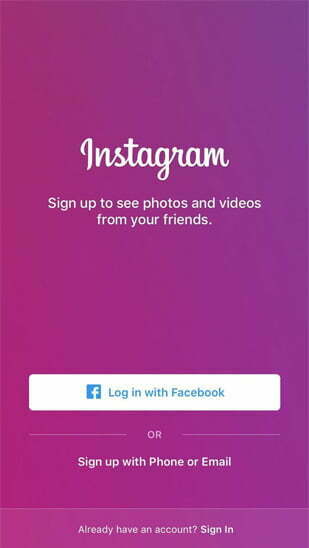 craete an account in instagram/ ساخت اکانت جدید در اینستاگرام