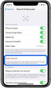 face ID / فیس آیدی