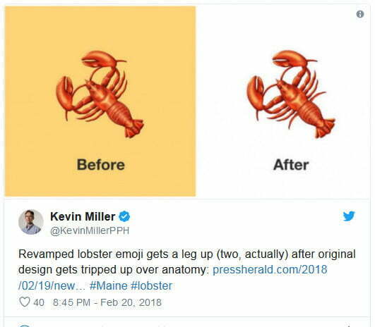 ایموجی خرچنگ / lobster-emoji