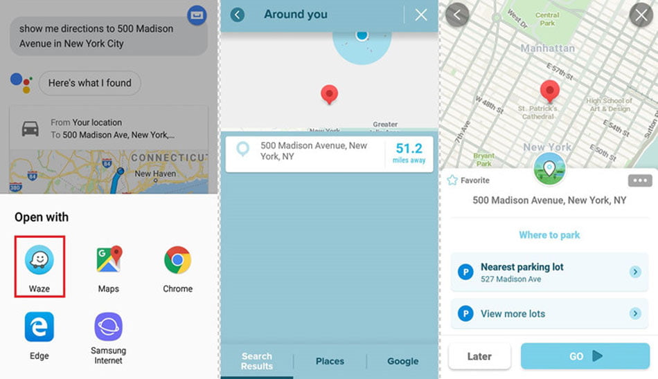صدای waze / ویز