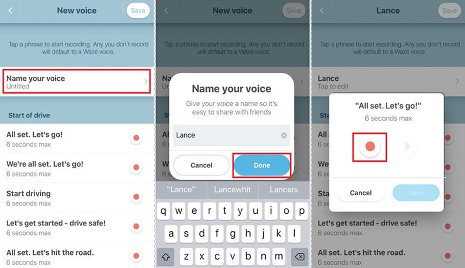 صدای waze فارسی /ویز