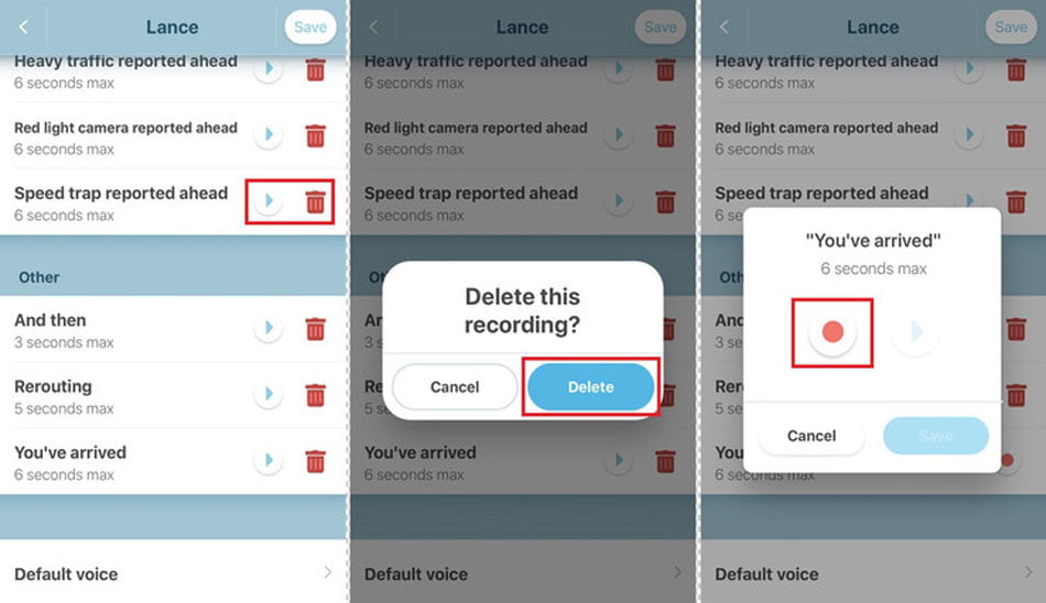 تغییر صدا در waze/ تغییر صدا در ویز
