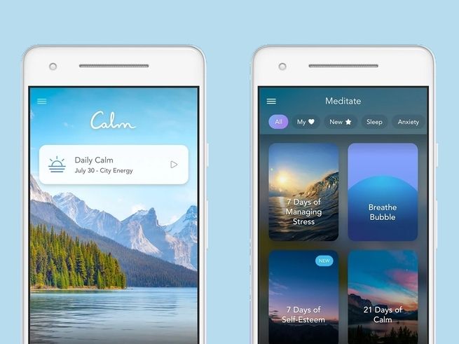 Calm App / اپلیکیشن کام