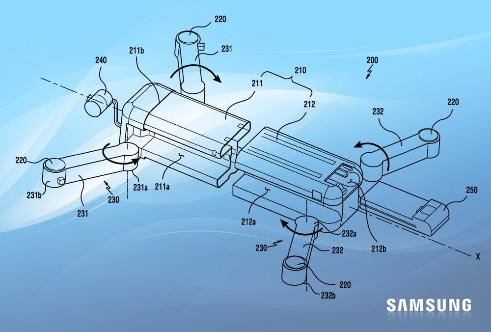 پتنت پهپاد سامسونگ / Samsung Drone Patent